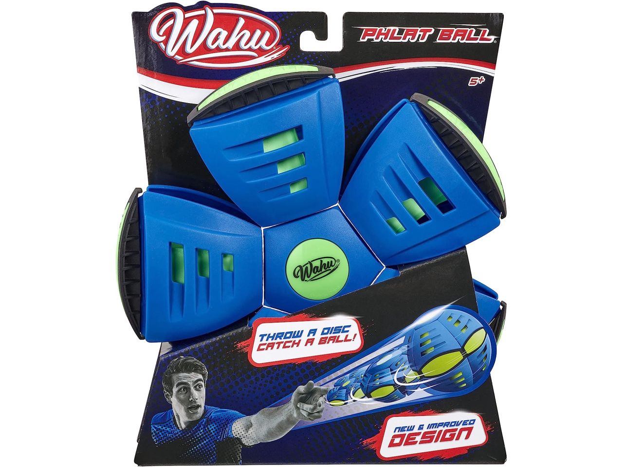 Goliath  phlat ball classic solid red - blue
