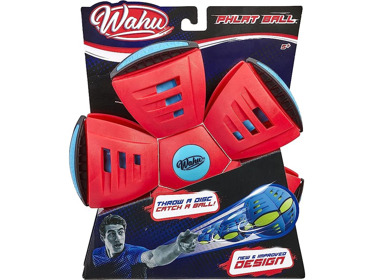 Goliath  phlat ball classic solid red - blue