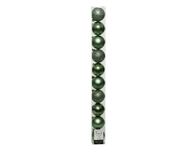 sfera 6cm 10pz verde c. 20186