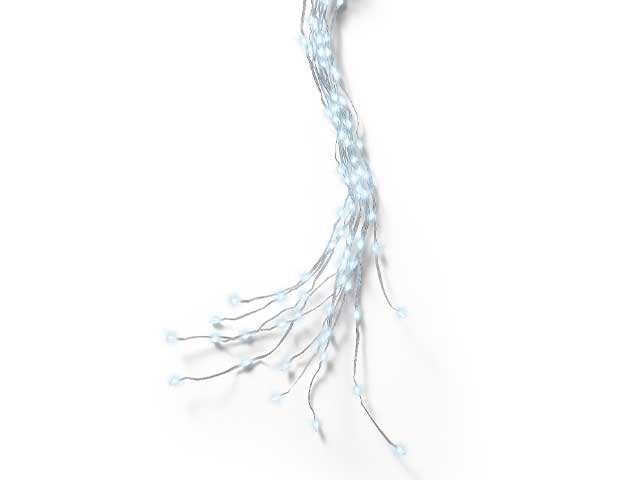 Ramo 100cm 160 micro led bianco freddo uso esterno 496816