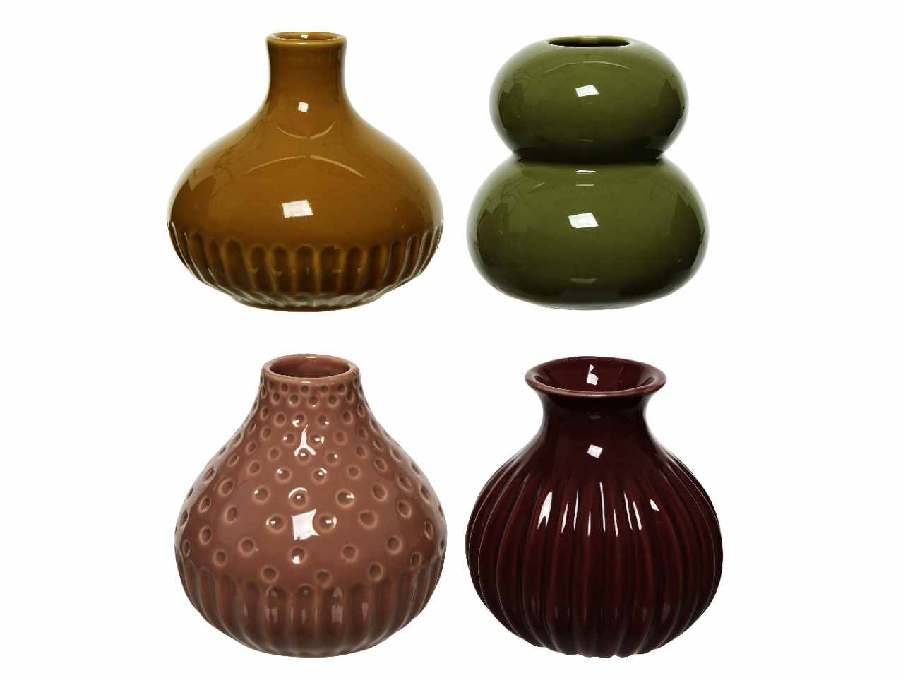 Vaso di porcellana 10xh.10cm ass.850590