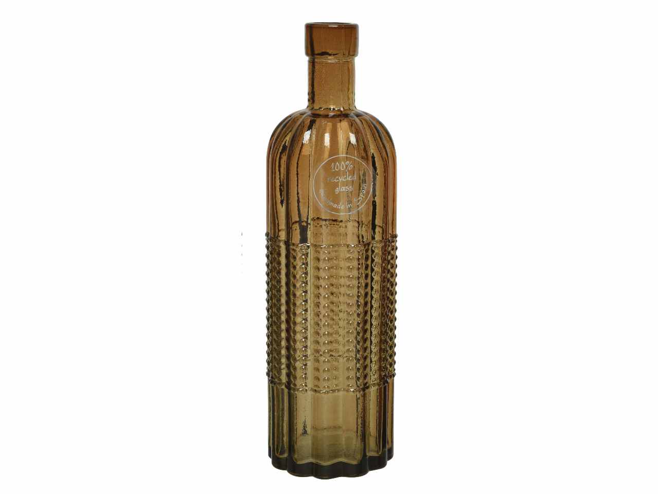 Vaso in vetro riciclato h.24cm 870208