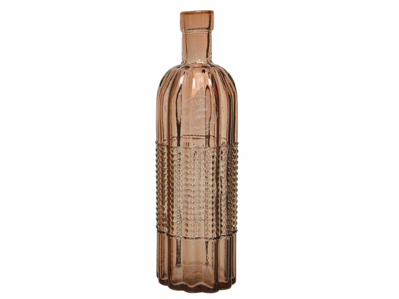 Vaso in vetro riciclato h.24cm 870208