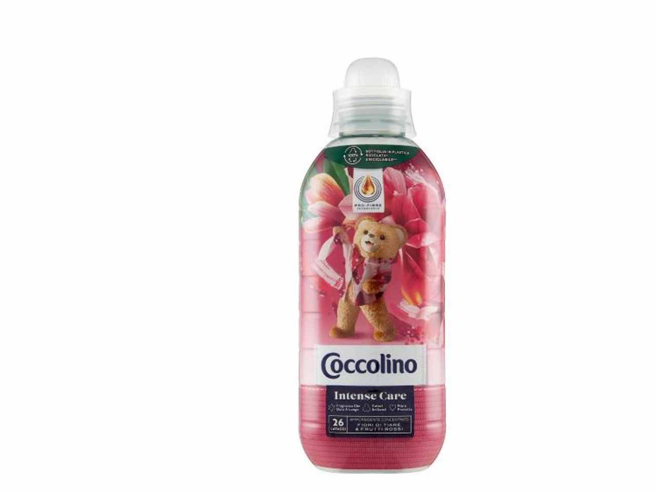 Coccolino ammorbidente concentrato 650ml 26 lavaggi profumazione fiori di tiarè e frutti rossi