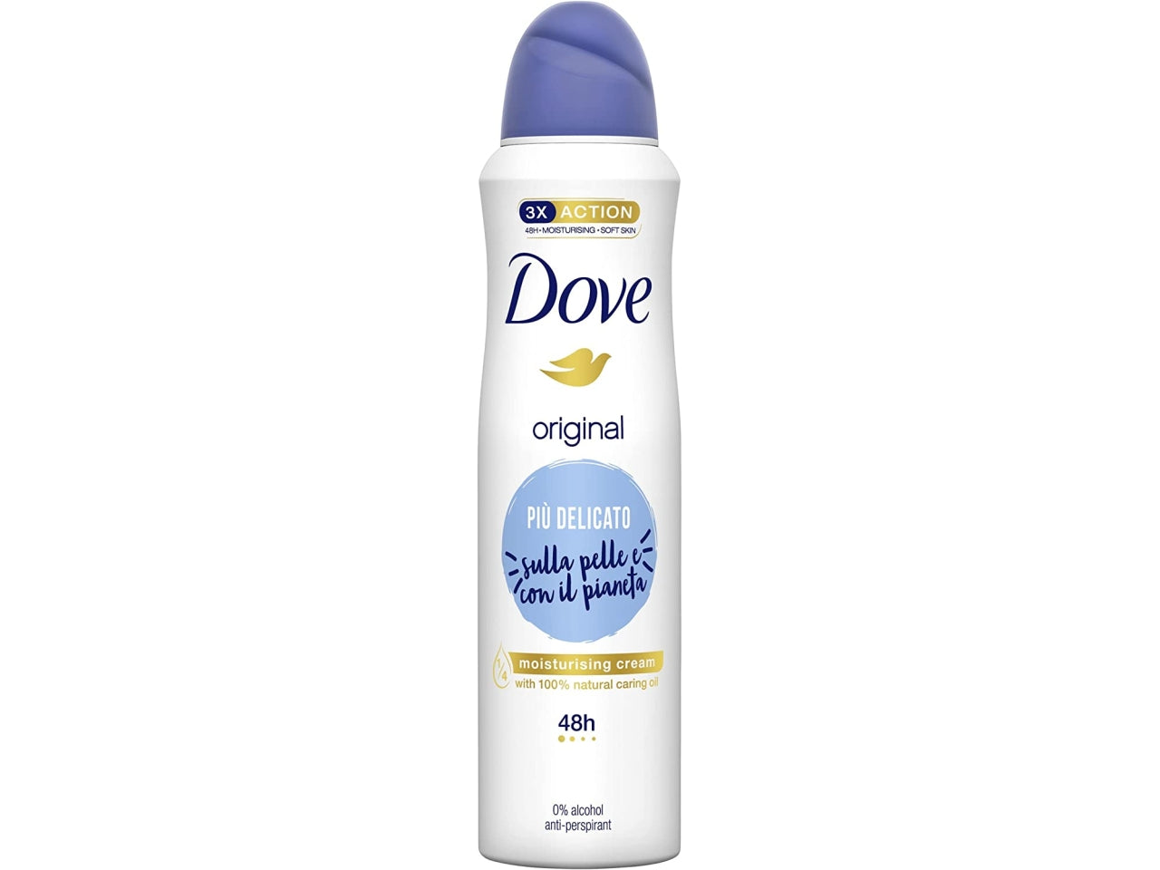 Dove deorante spray formato da 150ml original