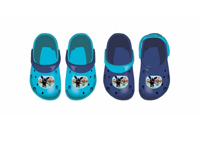 Ciabatte in gomma con fori crocs boy bing