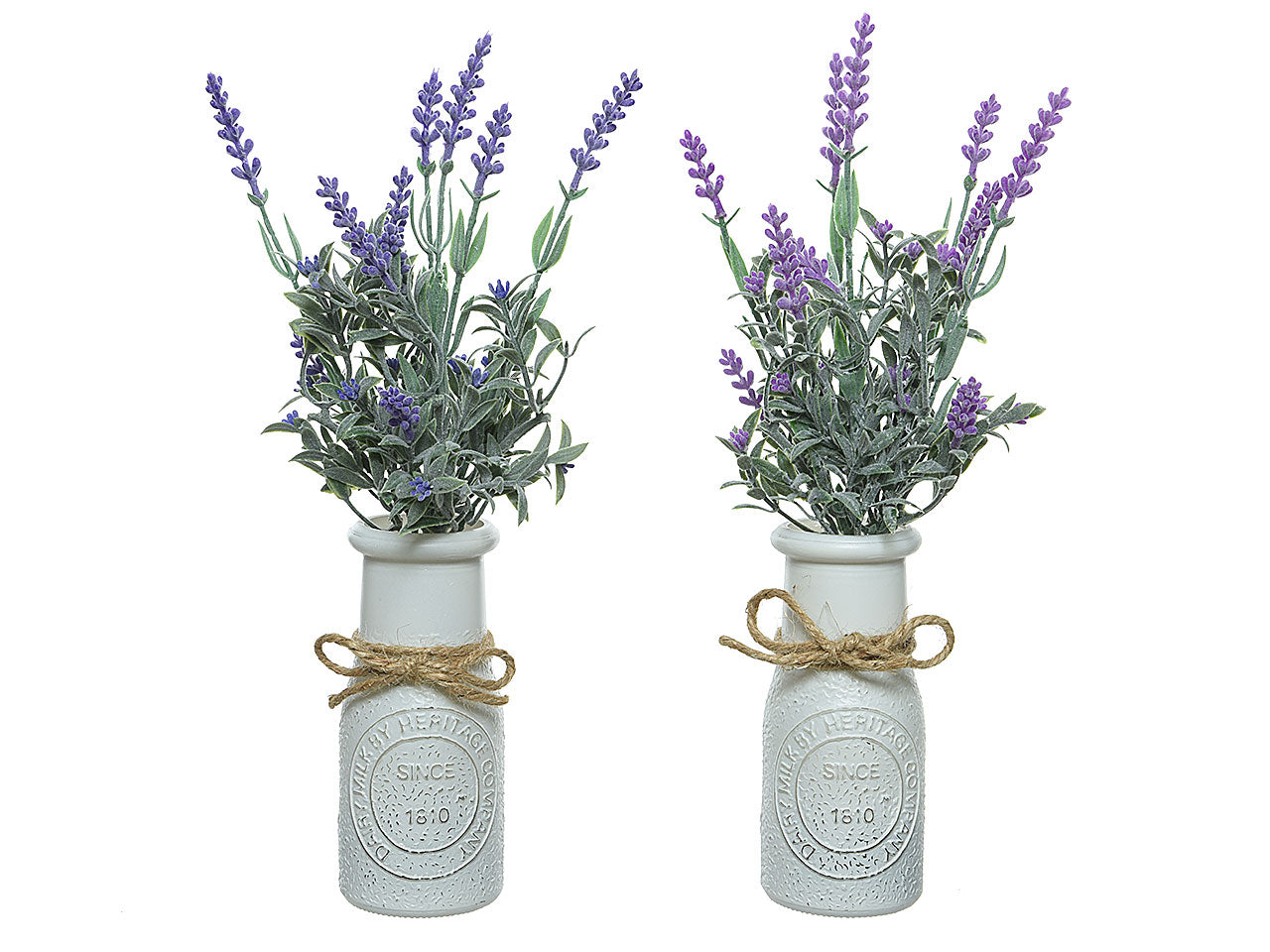 Lavanda h32cm viola con vaso 801868