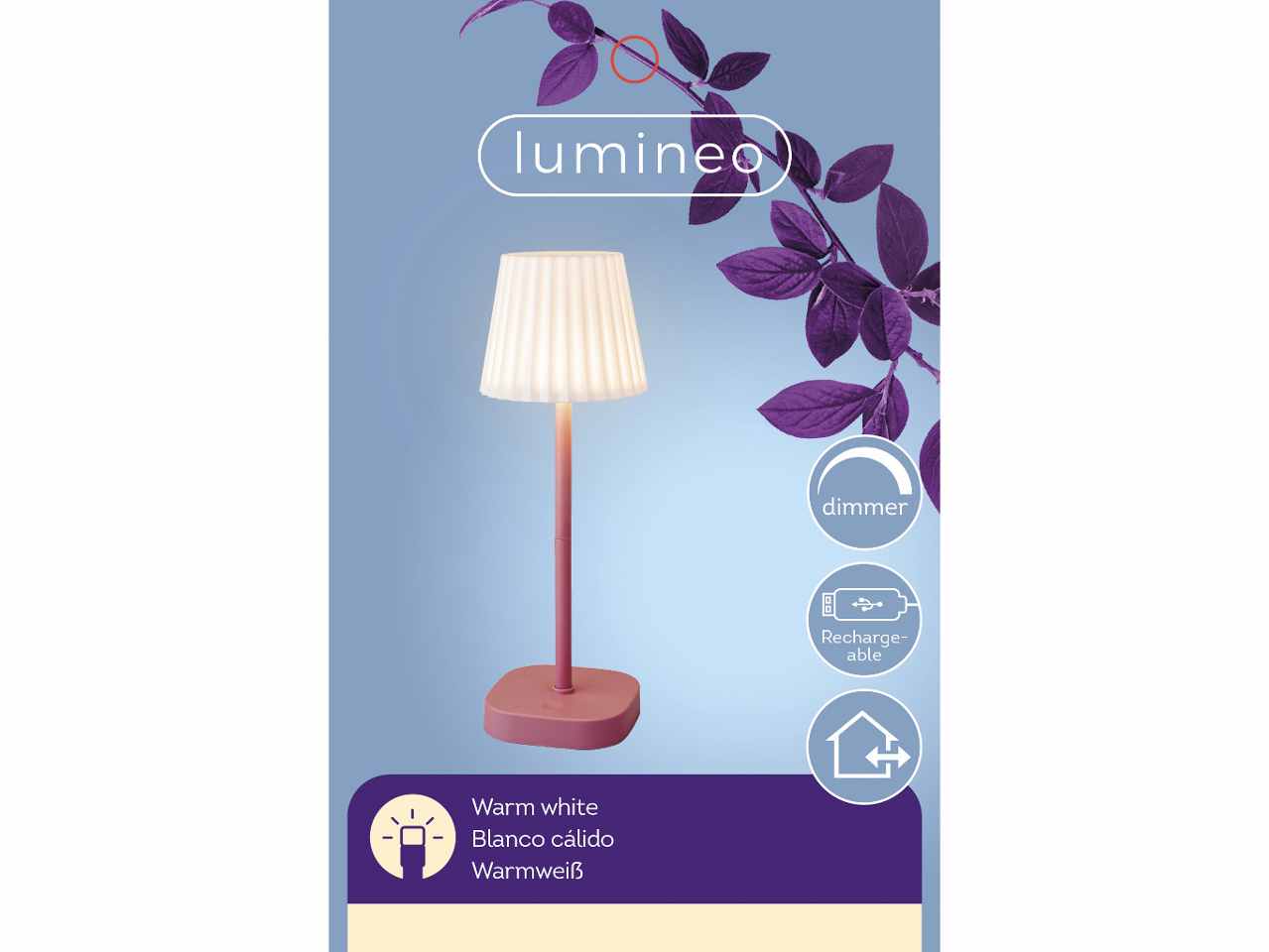 Lampada da tavolo h34,5cmlinea calda 897978