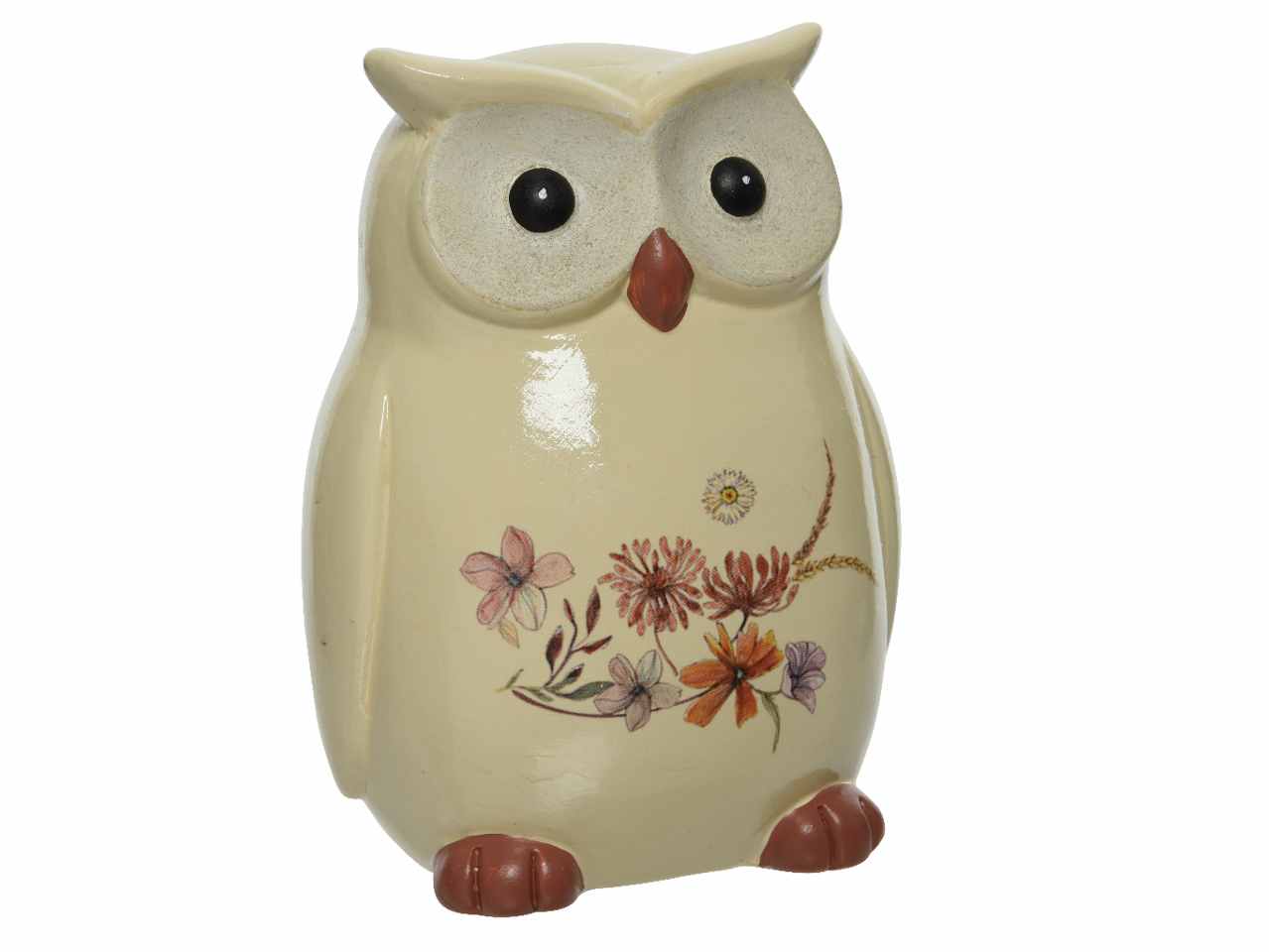 Gufo terrac.dec.floreale 8,5xh13cm 851243
