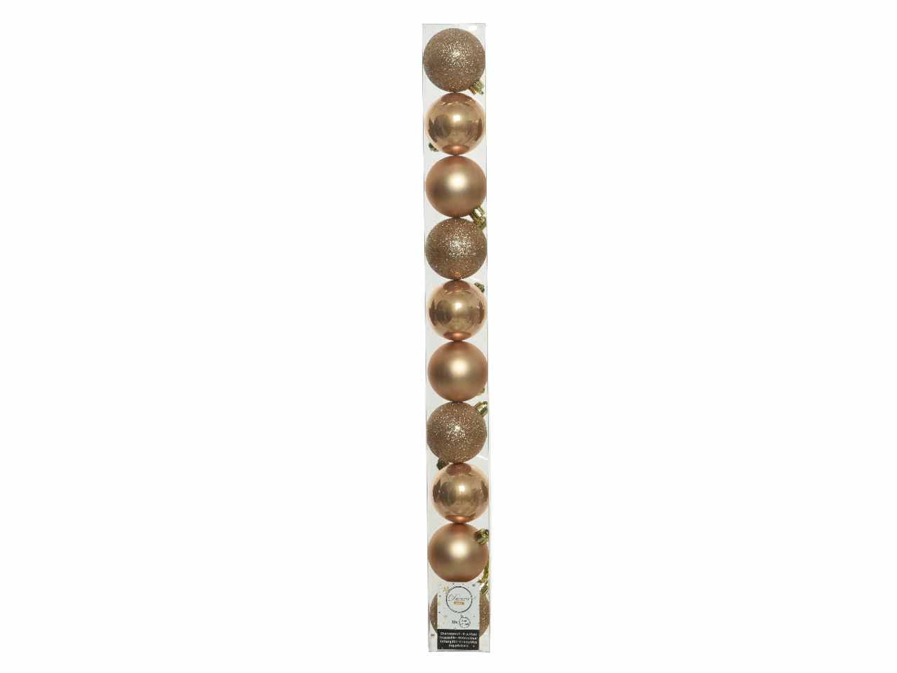 Sfera d.6cm 10pz oro