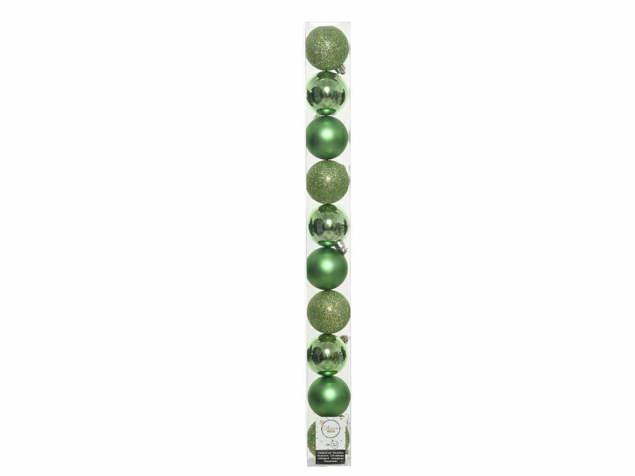 Sfera d.6cm 10pz verde