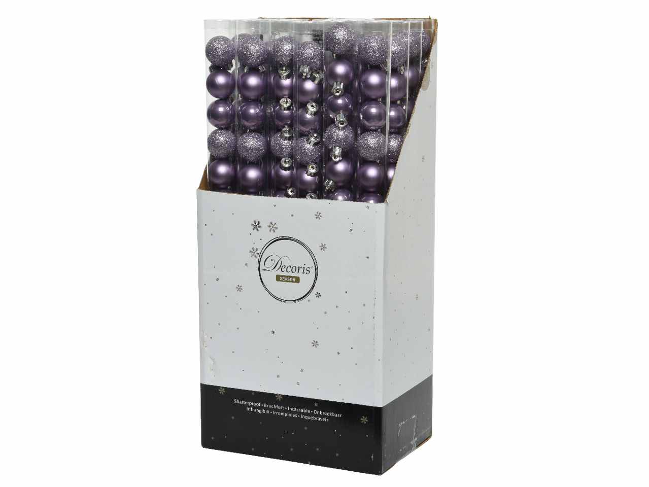 Sfera d.3cm 14pezzi lilla