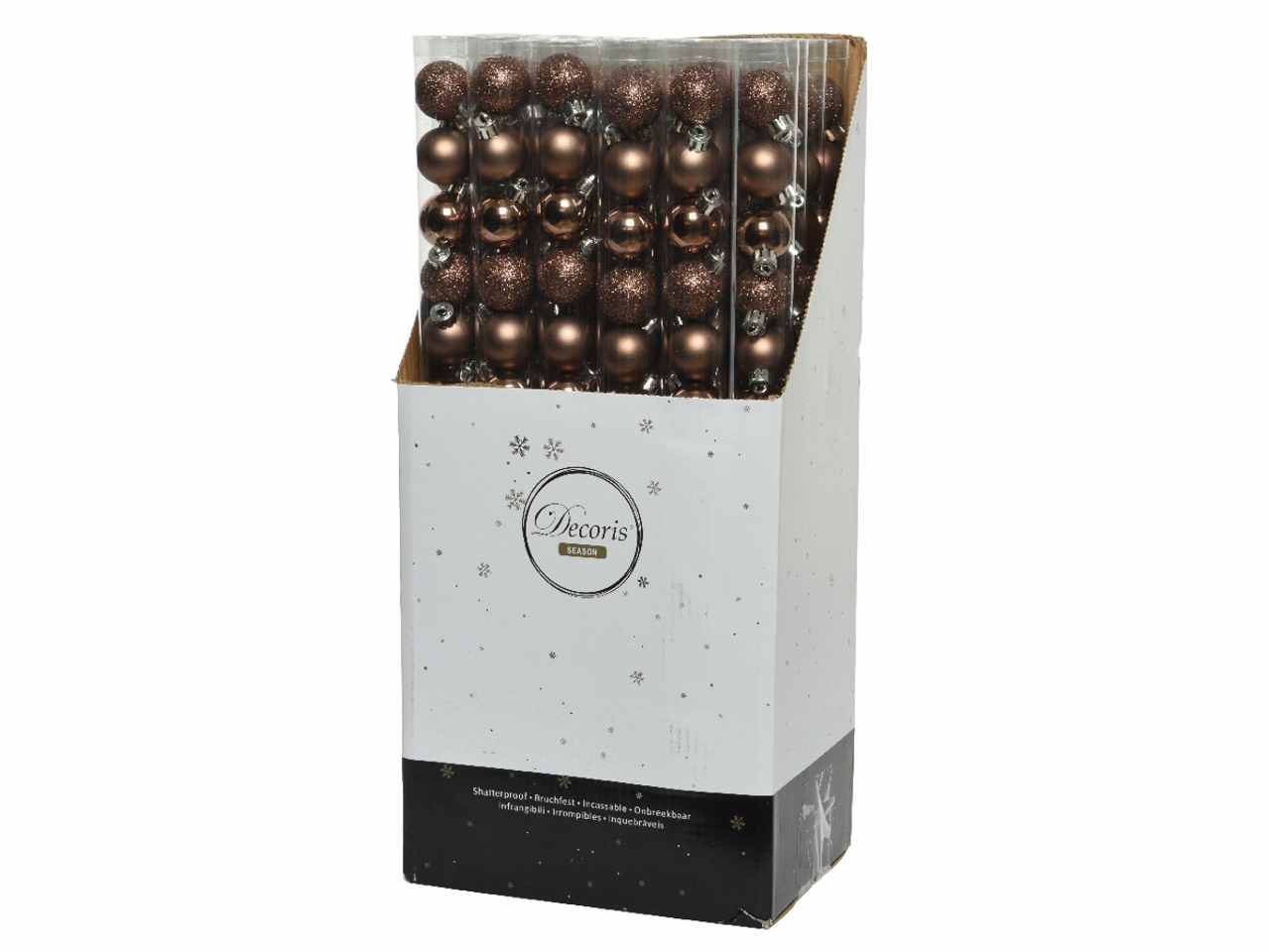 Sfera d.3cm 14pezzi marrone