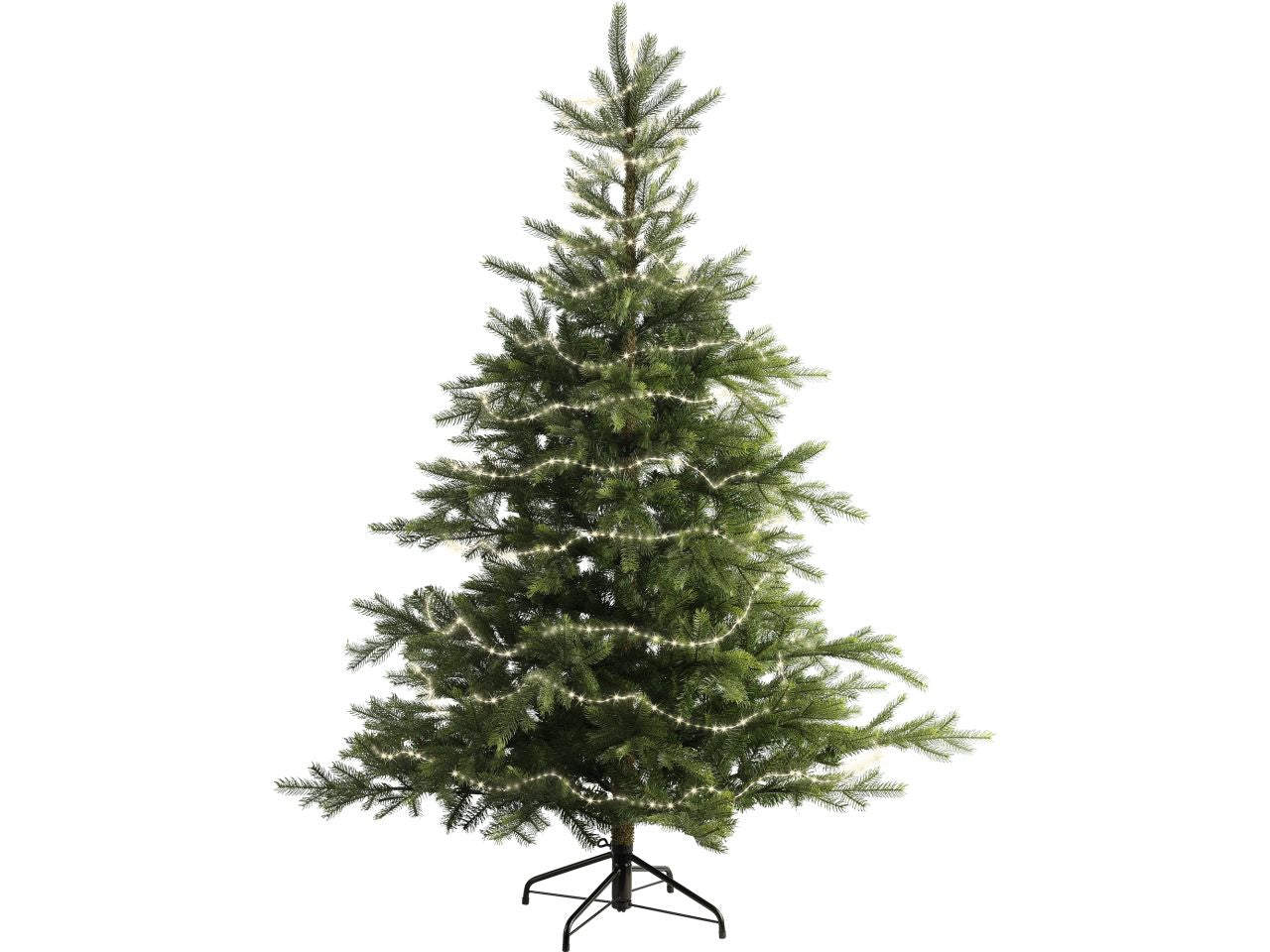 Luci natalizie micro led extra dense con 8 funzioni effetto scintillio per uso esterno colore argento bianco caldo misura lun.1200cm misura del led micro numero di led 756