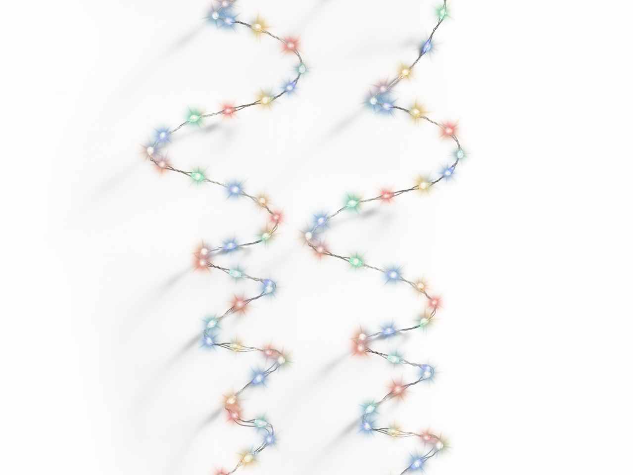 Catena luci 567 micro led multicolor 9metri 8 funzioni uso esterno