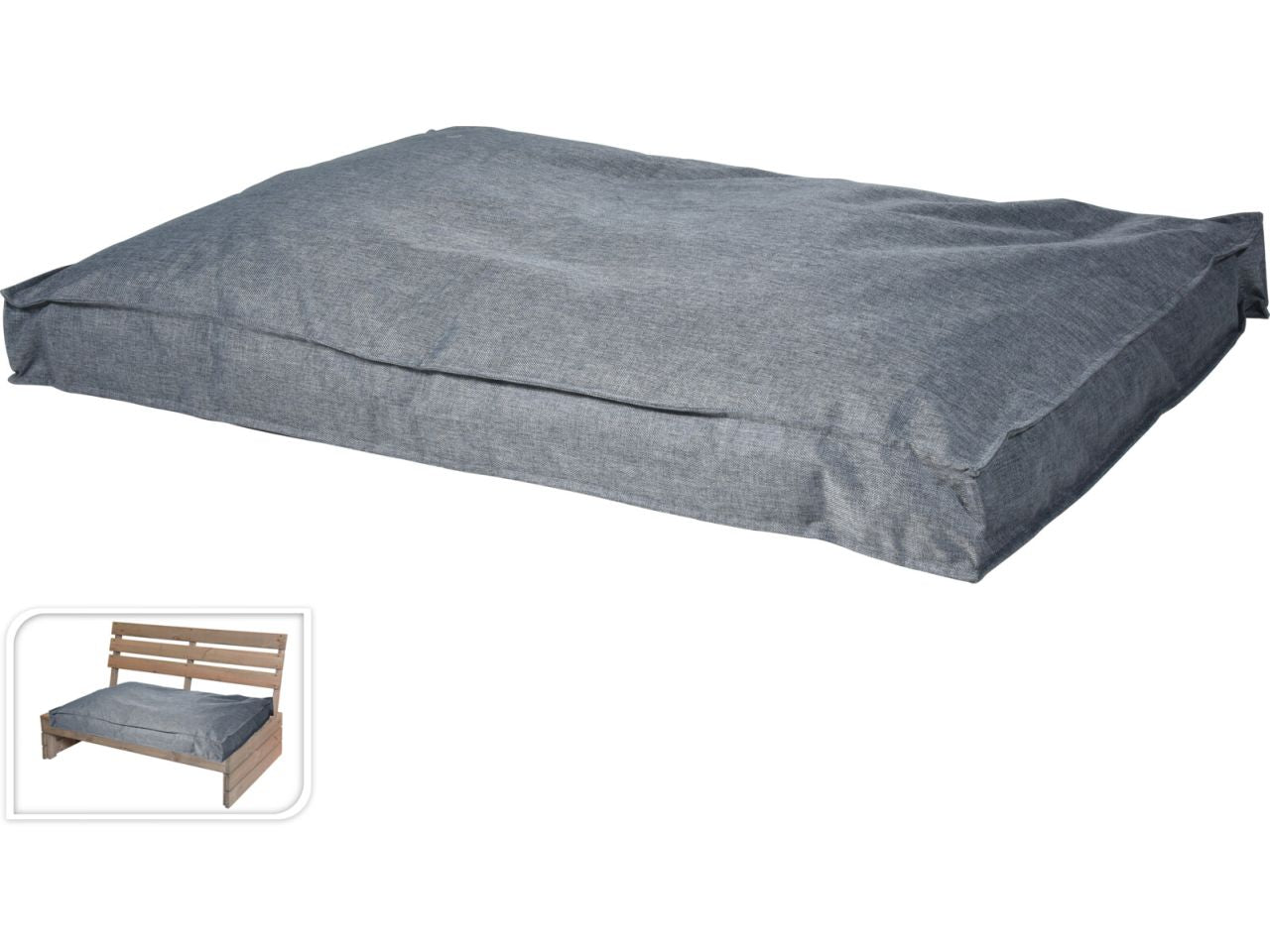 Cuscino pallet 120x80x12cm