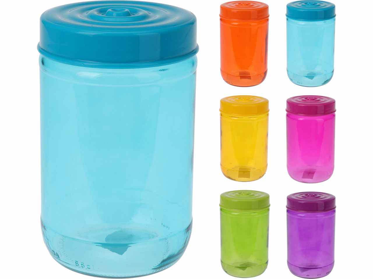 Barattolo in vetro 660ml 6ass