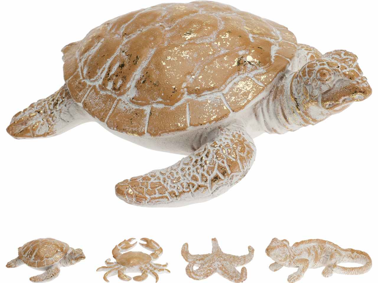 Animali marini resina 14cm4ass