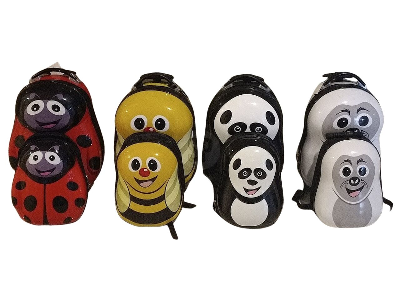 Trolley + zaino per  bimbi in 4 fantasie assortite