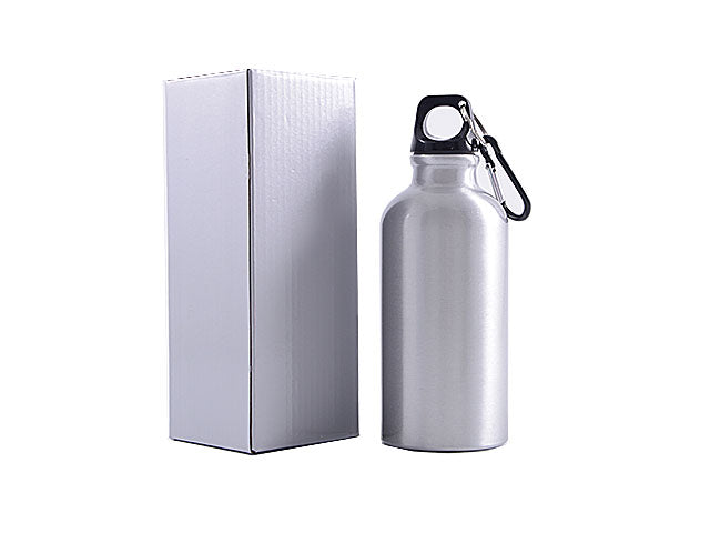 Borraccia 400ml grigia all./plas.s26260