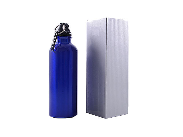 Borraccia 500ml blu all./plas. s26265