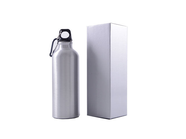 Borraccia 500ml grigia all./plas.s26265