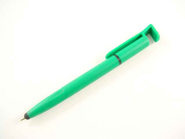 Penna con touch screen per cellulare verde