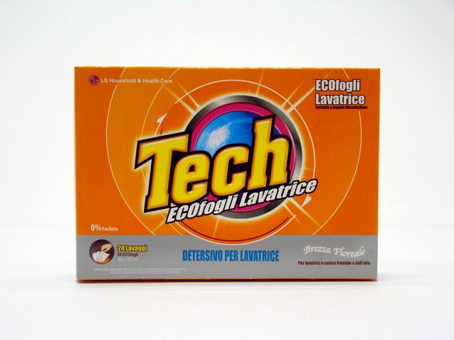 Tech ecofoglio lavatrice 24lavaggi k001