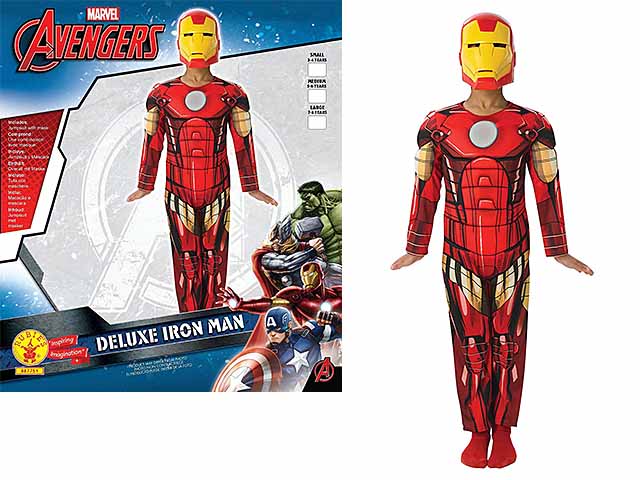 Costume iron man c/muscoli tg.l it887751-l