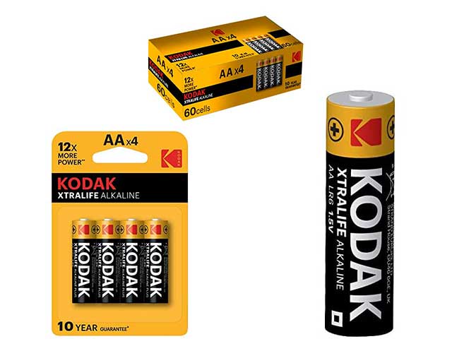 Kodak pila aa alc.xtralife 4 pezzi kb6000