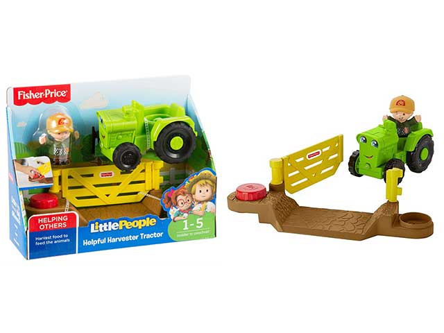 Fisher price little people c/veicolo dyf21