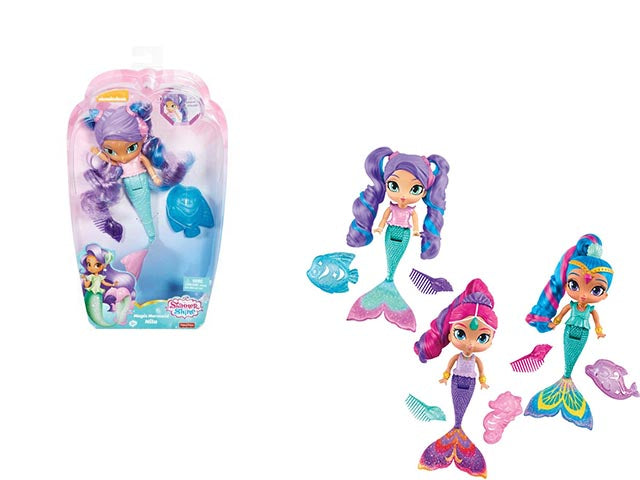 shimmer&shine il bagnetto con le geniette dtk61