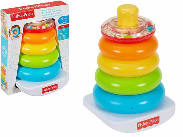 Fisher price piramide 5 anelli fhc92