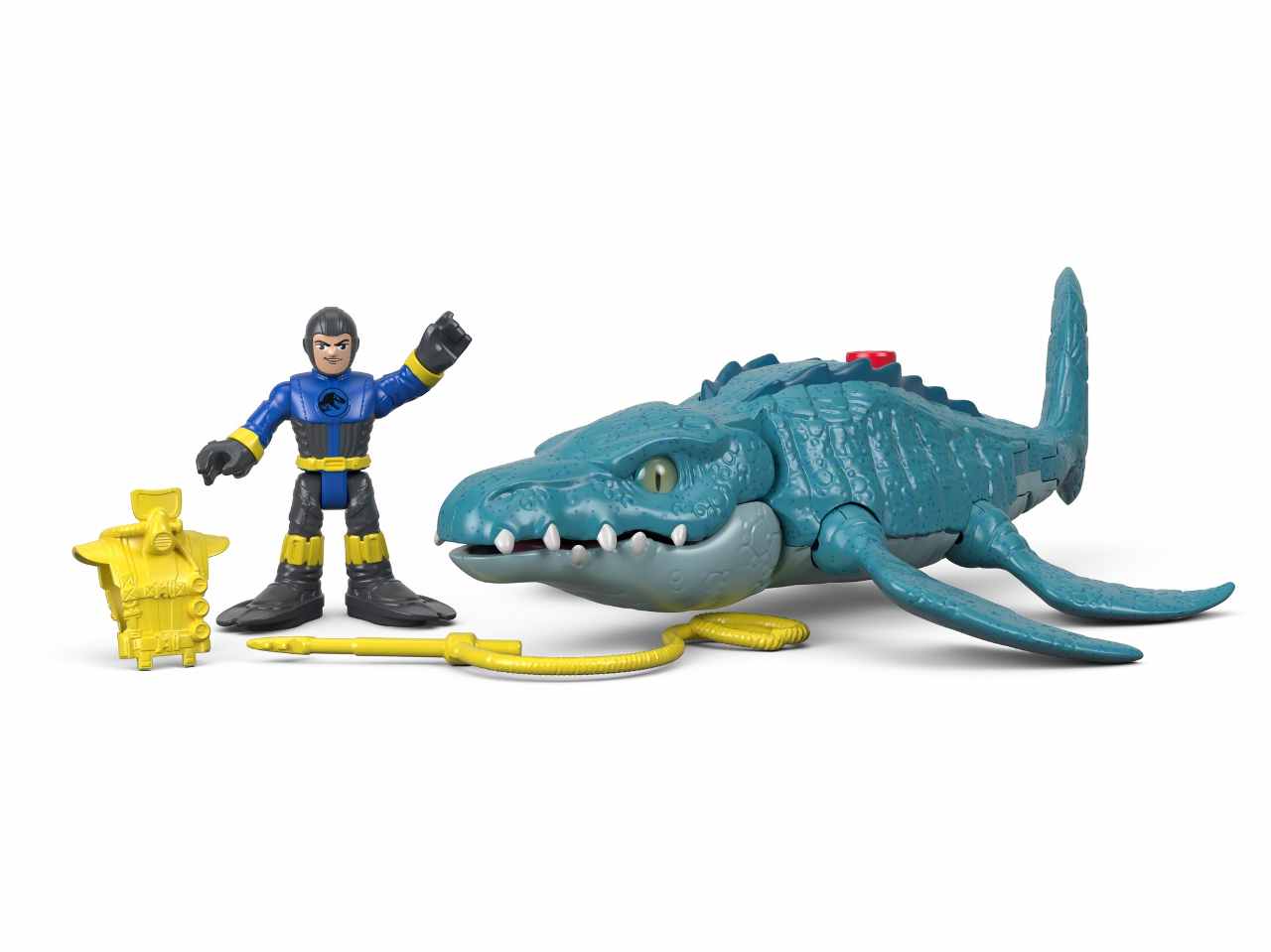 Jurassic w. personaggio + dinosauro ass fmx88