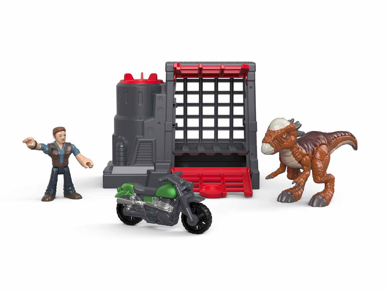 Jurassic w. personaggio + dinosauro ass fmx88
