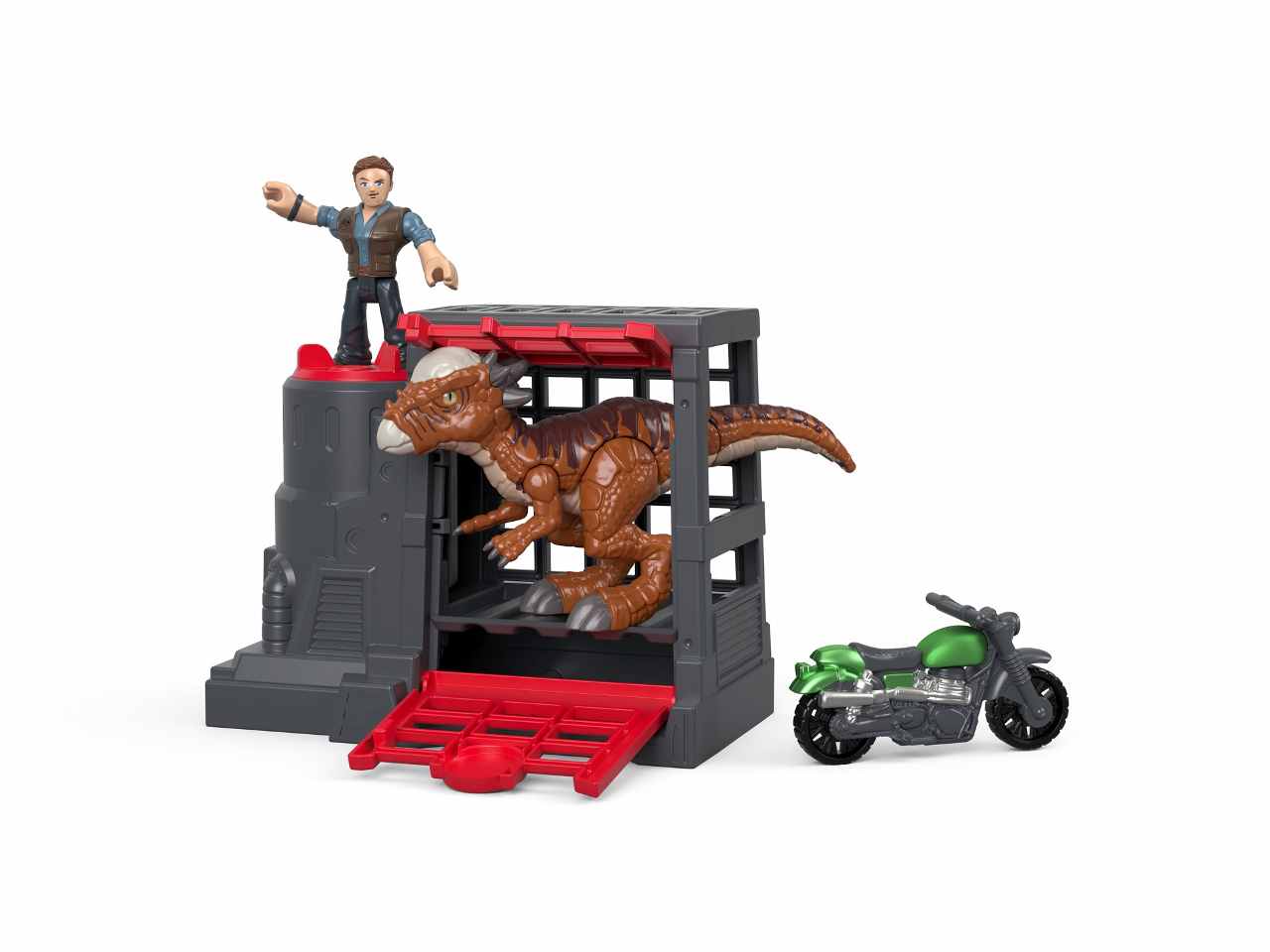 Jurassic w. personaggio + dinosauro ass fmx88