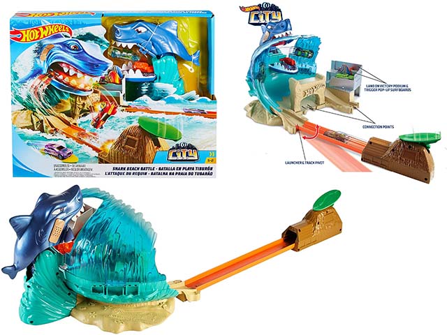 hot wheels city sos squalo k7802