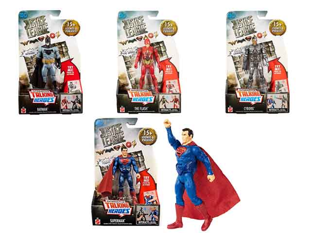 Personaggio parlante justice league heroes fgg49