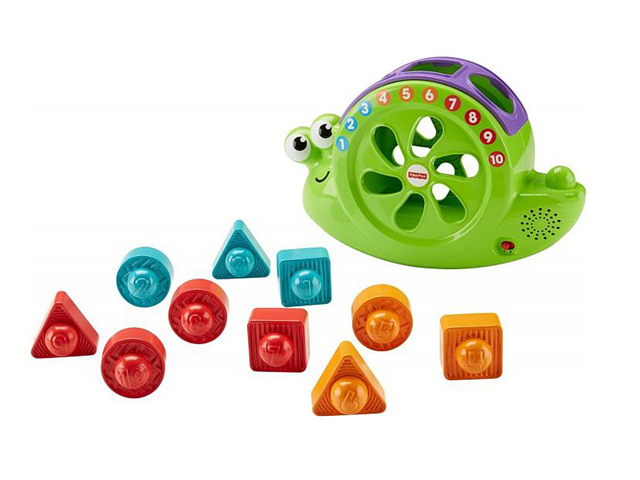 fisher price rock'n sort snail frb84