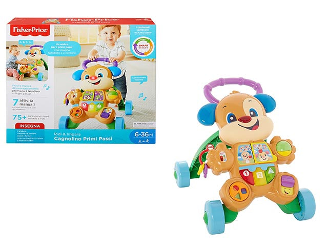 Fisher-price cagnolino primi passi frc8