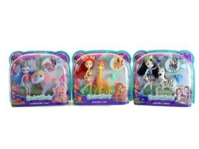 enchantimals c/cucciolo fky72-0