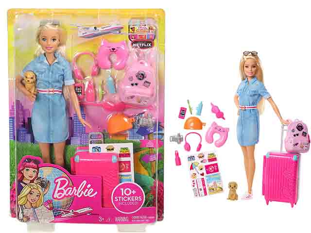 Barbie travel fwv25-0