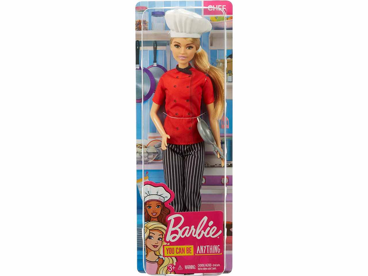 Barbie carriere chef con accessori