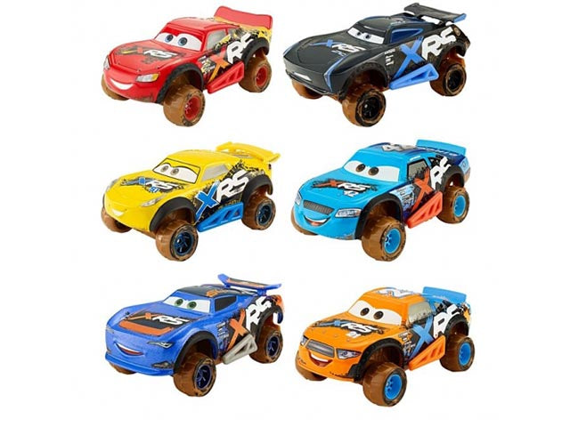 cars xrs muddy diecast ass.to gbj35-0