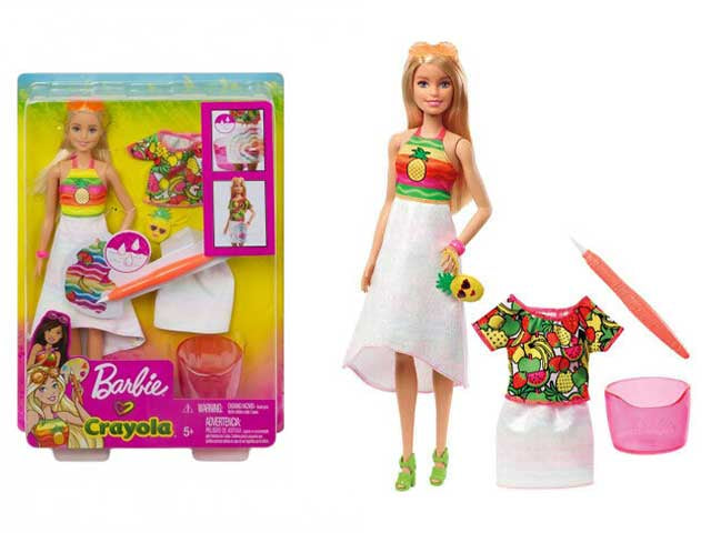 Barbie crayola gbk18