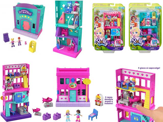 Polly pocket pollyville negozi ass.ggc29