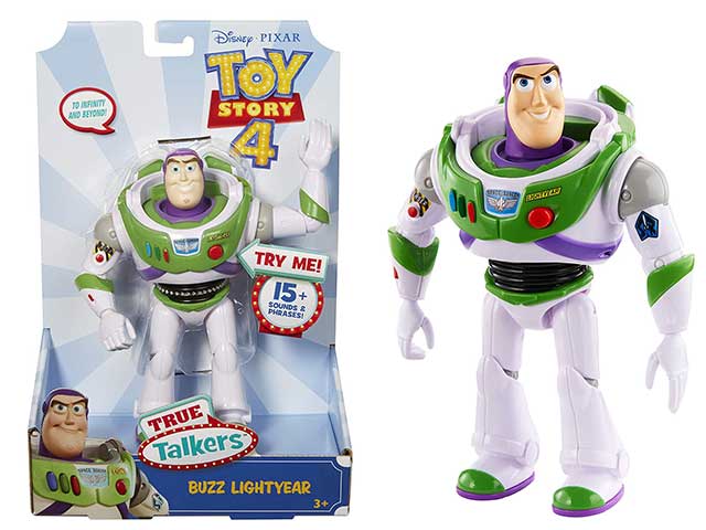 Toy story 4 7'' buzz parlante gfr23