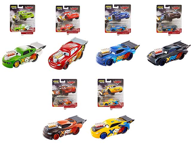 cars xrs drag racing sing. ass. (gfv33)