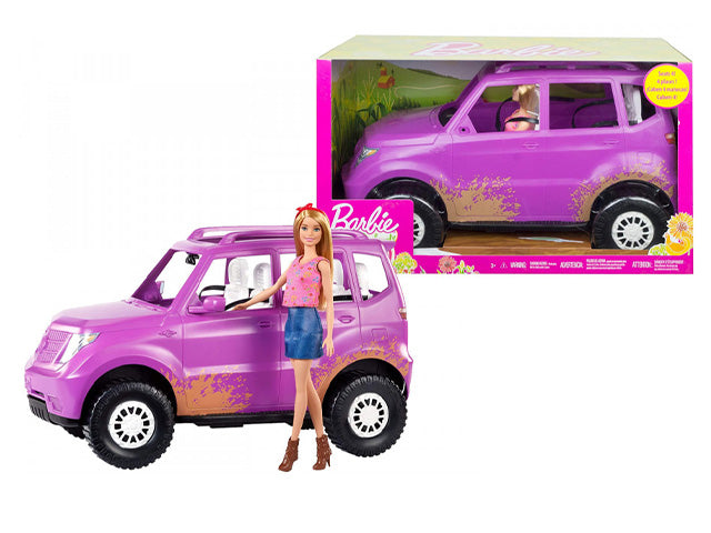 Barbie bambola e veicolo ght18