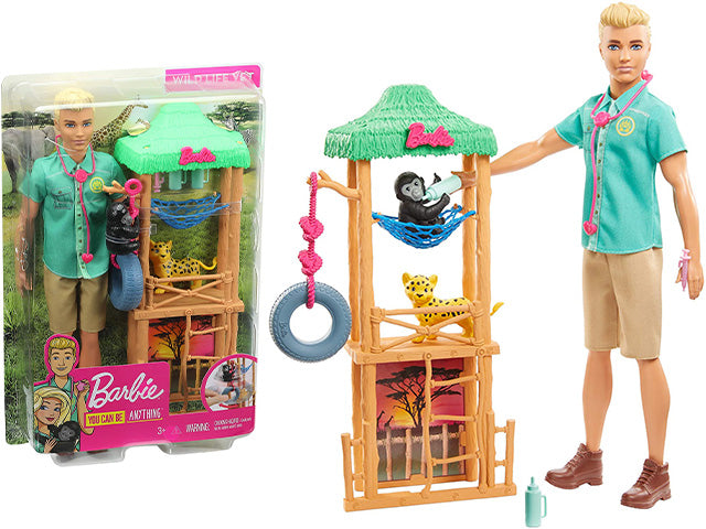Ken wildlife playset gjm32